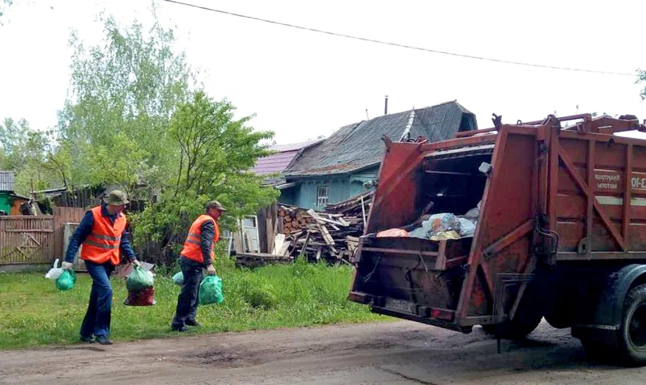 Вывоз мусора из частного дома в Богородицке в октябре