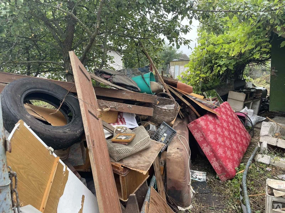Вывоз хлама в Богородицке в октябре