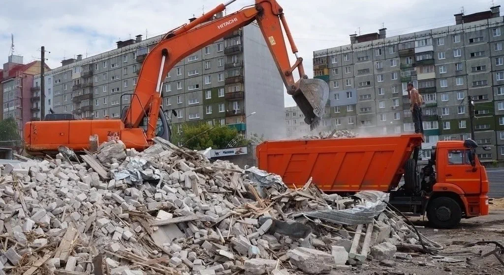 Профессиональный вывоз строительного мусора в Богородицке в октябре