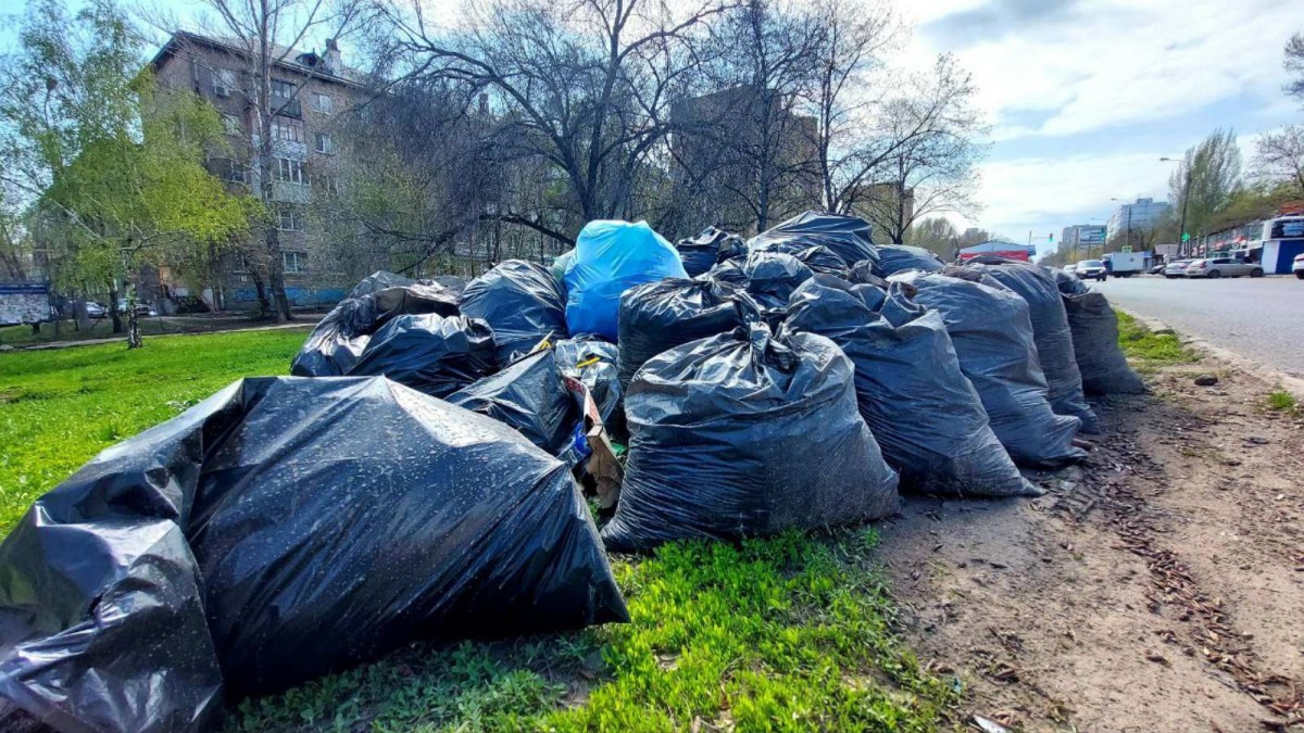 Вывоз и утилизация мусора после субботника в Богородицке в октябре