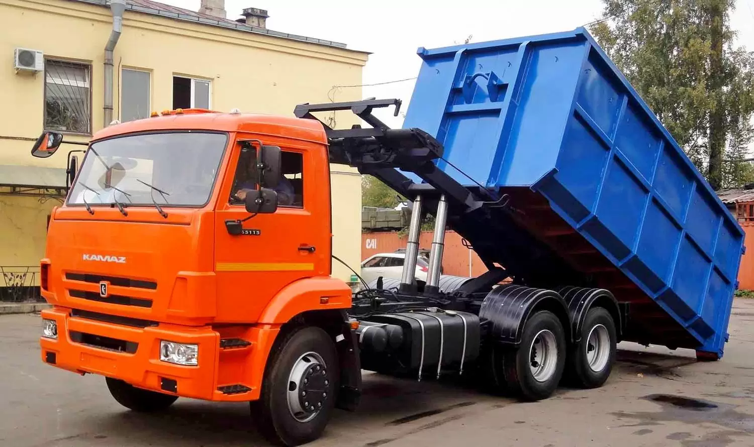 Пухто для вывоза мусора в Богородицке от ПроМусор – аренда контейнера пухто 8 м³, услуги от 2565 руб