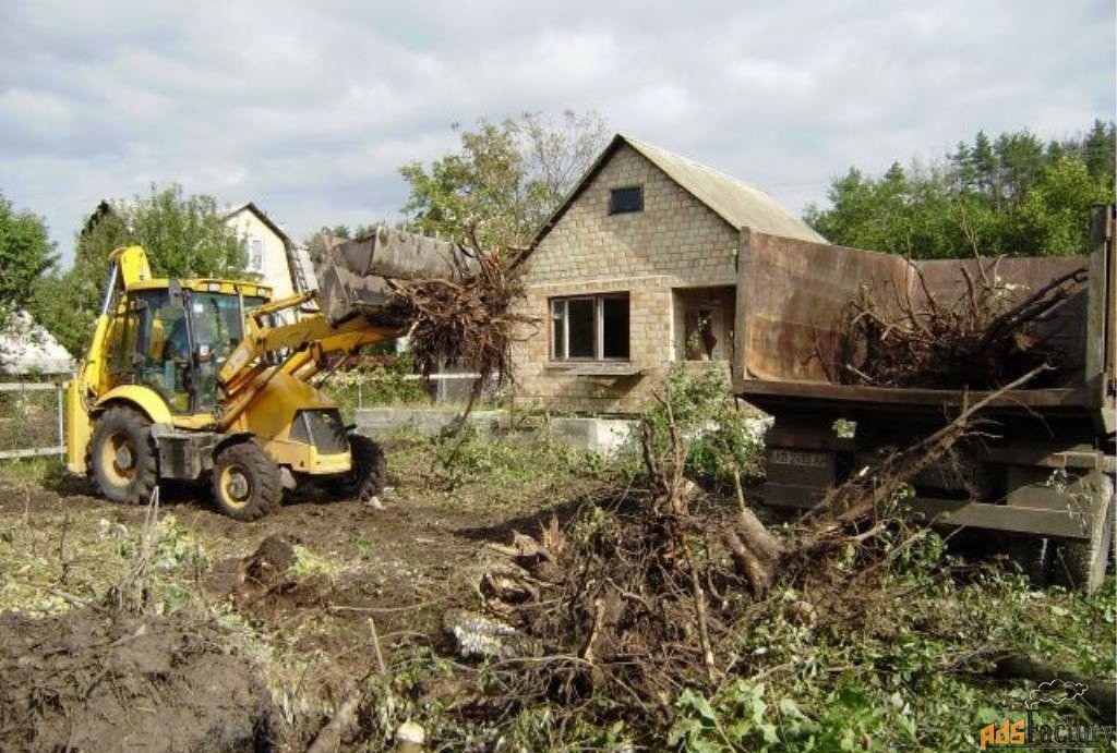 Уборка участков от мусора любой сложности в Богородицке в октябре